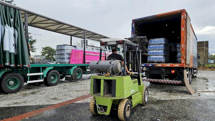 Criciúma envia 80 toneladas de donativos ao Rio Grande do Sul
