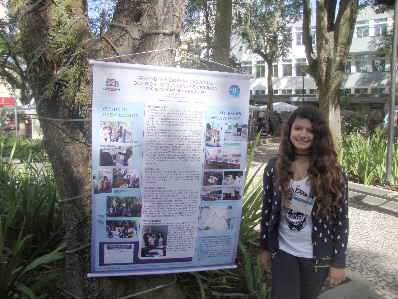 Estudante de Criciúma fará palestra na Conferência Nacional Infantojuvenil pelo Meio Ambiente