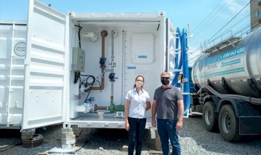 Samae e Legislativo de Cocal do Sul visitaram a empresa que irá instalar o equipamento no município para tratamento de água