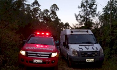 IDOSO É ENCONTRADO MORTO NO MEIO DA MATA