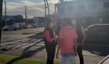 Moradores em situação de rua são mais uma vez testados contra Covid-19 em Criciúma