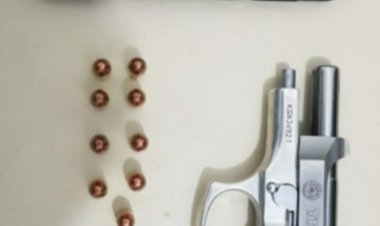 Homem é preso por porte ilegal de arma