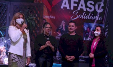 Afasc Solidária arrecada mais de uma tonelada de alimentos após live