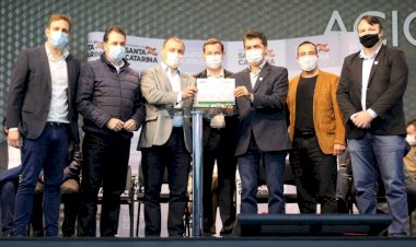 Criciúma recebe R$ 3,2 milhões do Governo do Estado