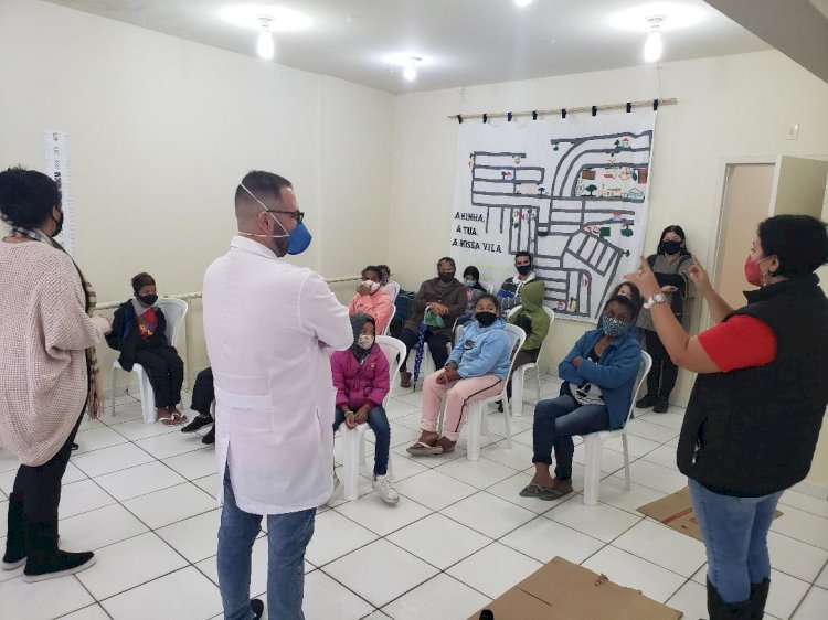 Moradores do Renascer recebem orientações de cuidados pessoais