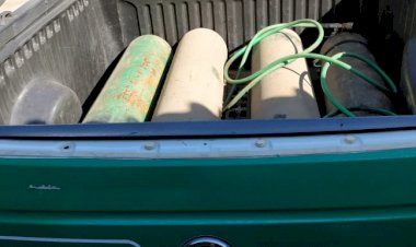 CILINDROS DE OXIGÊNIO USADOS NO ROUBO EM CRICIÚMA SÃO DOADOS PARA HOSPITAL