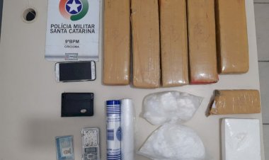 Polícia Militar apreende Maconha e Cocaína no São Francisco
