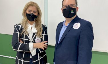 Unesc empossa reitora e vice-reitor em solenidade nesta terça-feira 30