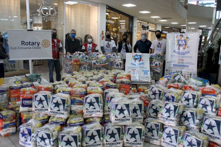 Campanha Sul Solidário chega ao fim com a expectativa de arrecadar 20 toneladas de alimentos