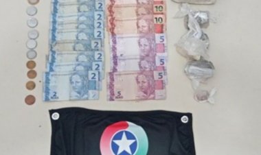 Polícia Militar prende mulher em liberdade condicional por tráfico de drogas