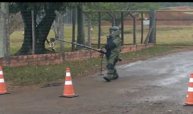 PM desarma artefatos explosivos em Nova Veneza