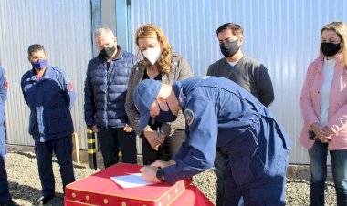 Prefeitura de Içara entrega ordem de serviço para Corpo de Bombeiros