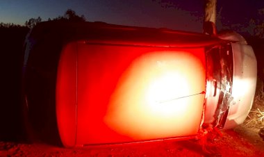 Homem morre após capotar veiculo