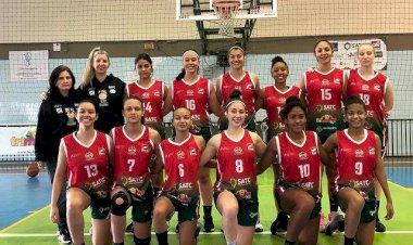 Basquete feminino da FME de Criciúma/Mampituba/Satc disputa final da de Estadual Sub-16