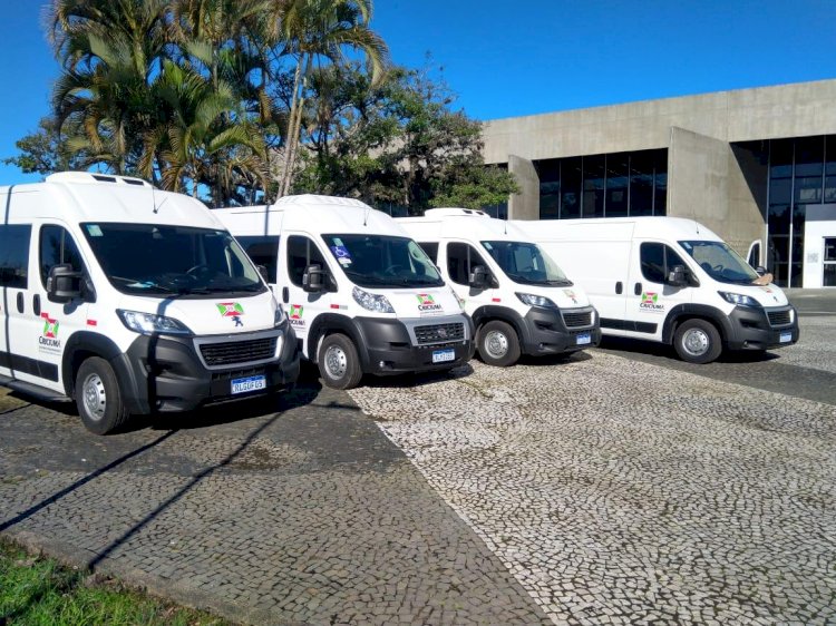 Investimento de R$ 885 mil e quatro novos veículos são adquiridos pelo município de Criciúma