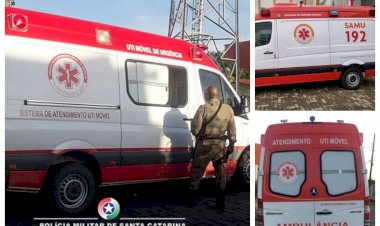 PM salva homem que deixou carta de suicídio para a esposa em Criciúma