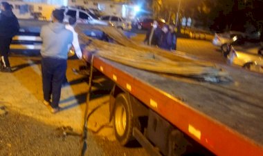 PM recupera aproximadamente 20 mil reais em barras de ferro  em Criciúma