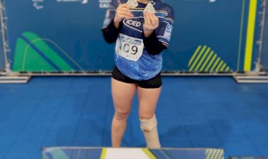 Para atleta criciumense conquista duas medalhas