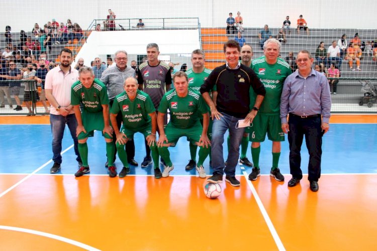 Prefeitura de Criciúma inaugura ginásio de esportes e praça na Santa luzia