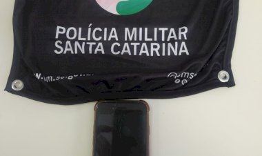 Ladrão de celular é preso pela PM