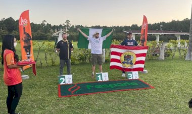 Criciúma conquista terceira medalha de prata nos Jasc, com tiro ao prato