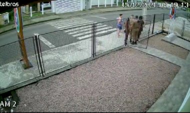 Policial Militar salva recém nascido engasgado com alimento