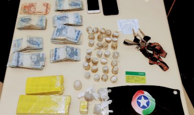 Homem é preso por tráfico de drogas em bar de Criciúma