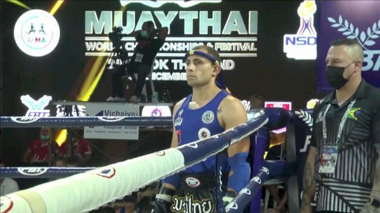 Atleta de Muaythai de Criciúma fica entre os oito melhores do mundo em Campeonato Mundial