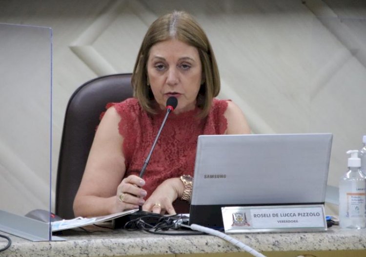 Roseli é eleita presidente da Câmara Municipal de Criciúma