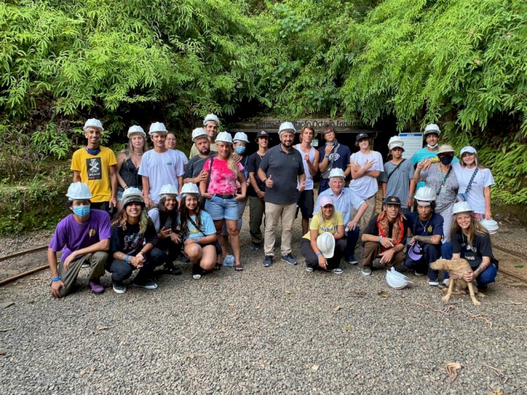 Skatistas da modalidade Park conhecem pontos turísticos de Criciúma