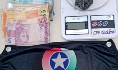 Homem é preso com drogas pela PM