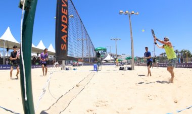 Mundial Rincão de Beach Tennis Unimed começou