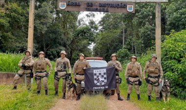 Canil do 9º Batalhão de Polícia Militar de Santa Catarina celebra 19 anos de atividades