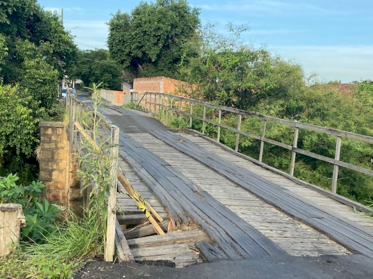 Vereadora questiona situação de ponte e melhorias no bairro Imperatriz, em Criciúma