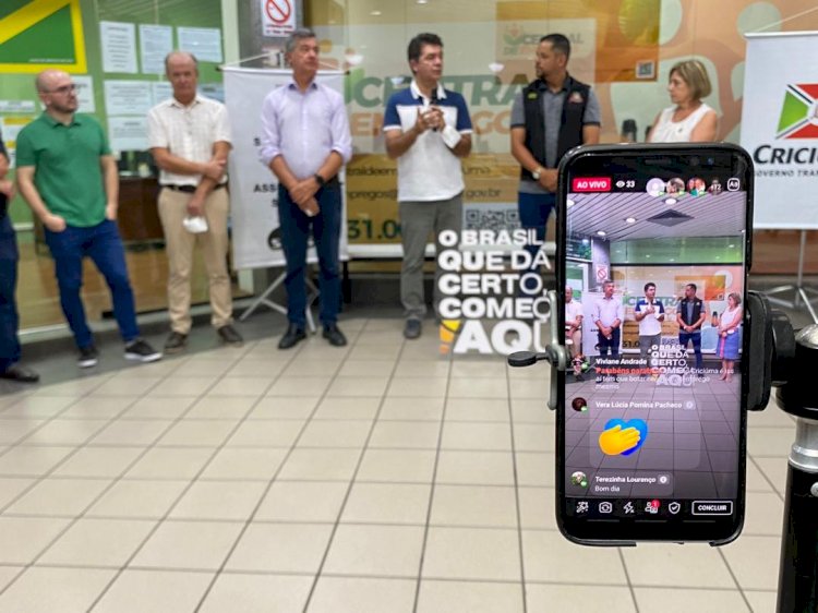 Inaugurada Central de Empregos em Criciúma