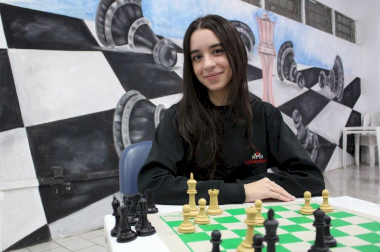Atleta de xadrez de Criciúma é convocada para Seletiva Nacional Gymnasiade 2022