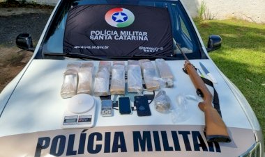 Polícia Militar apreende mais de 6 kg de Maconha em Bairro de Criciúma