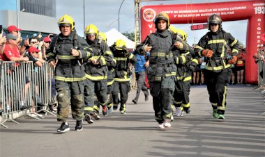 Corpo de Bombeiros de Criciúma define o mês de setembro para a 1ª Corrida do Fogo