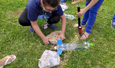 Estudantes dos Clubes de Astronomia de Criciúma iniciam lançamentos para Mostra Brasileira de Foguetes