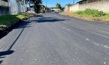 Pavimentação nas ruas do bairro Monte Castelo e Anthurium estão concluídas