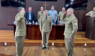 Nova Veneza  troca o comando na Polícia Militar