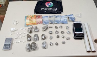 PM prende trio por tráfico de drogas no Pinheirinho