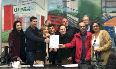 Assinada a Ordem de Serviço para pavimentação das avenidas do Porto Seco