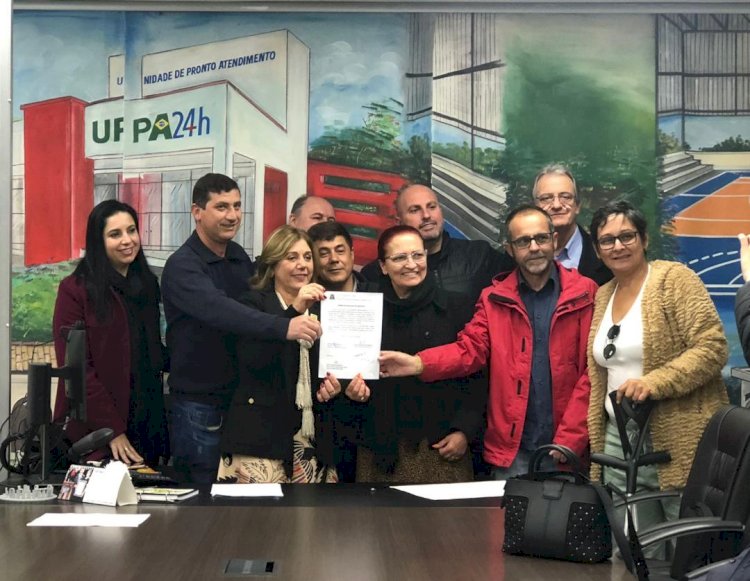 Assinada a Ordem de Serviço para pavimentação das avenidas do Porto Seco