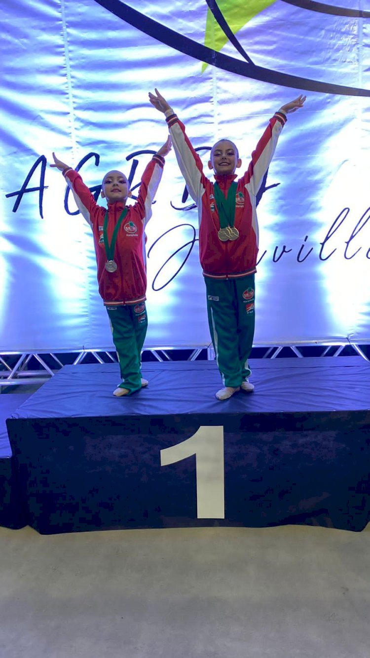 Ginastas da S.R. Mampituba/FME Criciúma conquistam bons resultados no Estadual