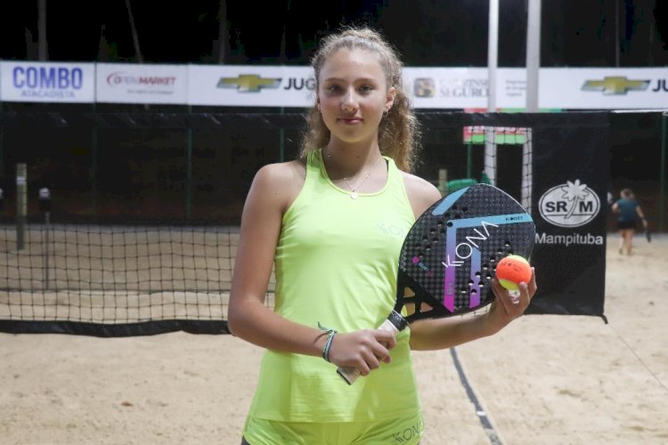 Atleta do Mampituba é convocada para a Seleção Brasileira de Beach Tennis