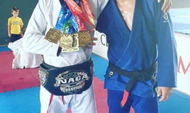 Atleta criciumense vai disputar campeonato mundial de Jiu-Jitsu em Las Vegas