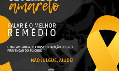 Setembro Amarelo: falar é o melhor remédio