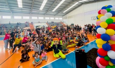 Comerciantes e comunidade promovem festa para crianças na Santa Luzia