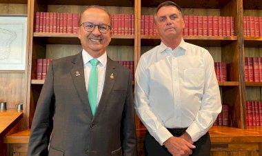 Jorginho Mello se encontra com Bolsonaro em Brasília nesta quinta-feira
